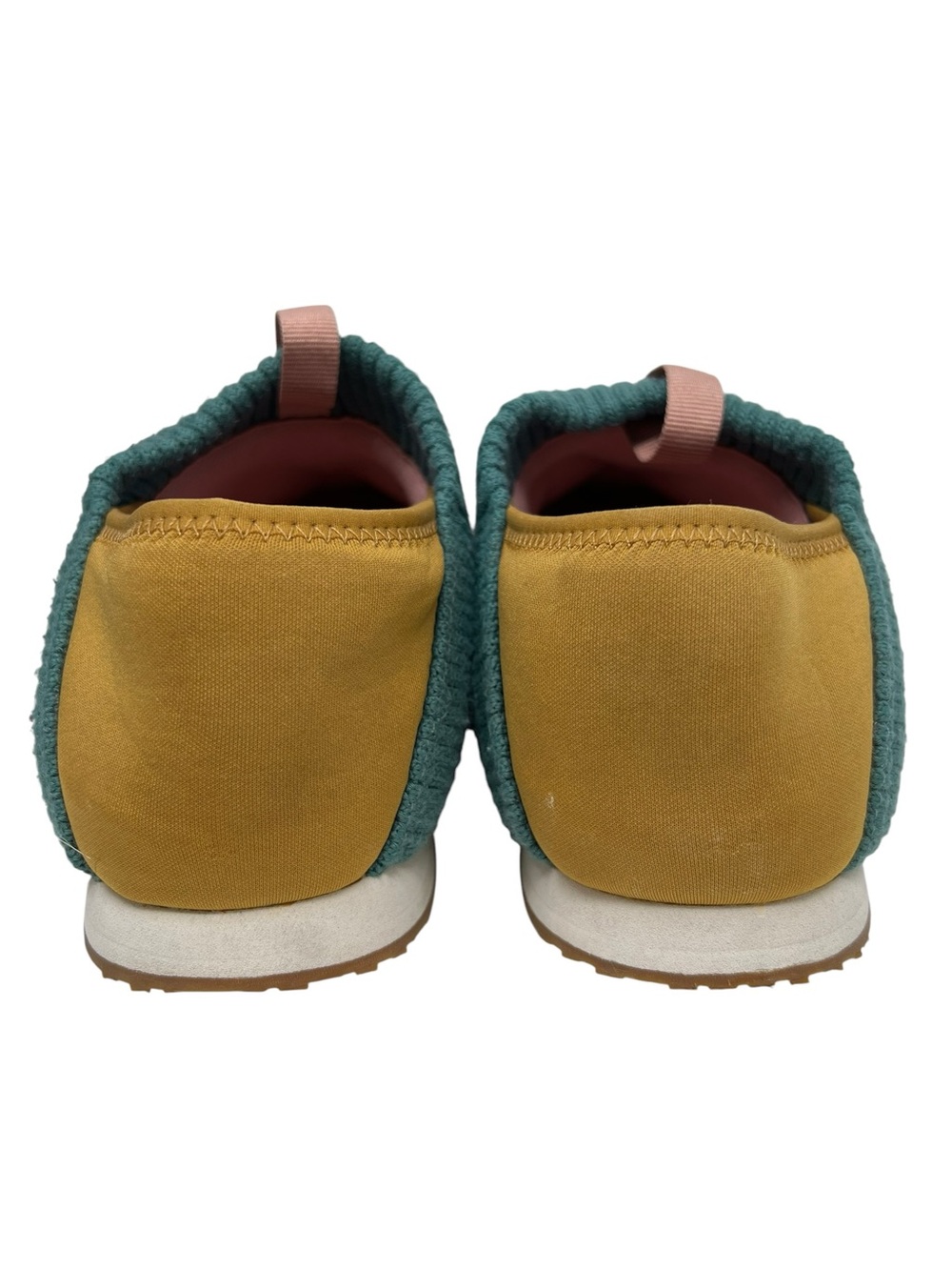 Teva Quilted Slip-On in Teal with Mustard and Pink Accents - Picture 6 of 9